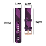 Dây đeo đồng hồ nylon dệt sọc 22mm cho Huawei GT / GT2 46mm, Honor Magic Watch 2 46mm / Magic
