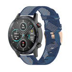 Dây đeo đồng hồ nylon dệt sọc 22mm cho Huawei GT / GT2 46mm, Honor Magic Watch 2 46mm / Magic