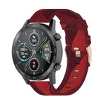 Dây đeo đồng hồ nylon dệt sọc 22mm cho Huawei GT / GT2 46mm, Honor Magic Watch 2 46mm / Magic