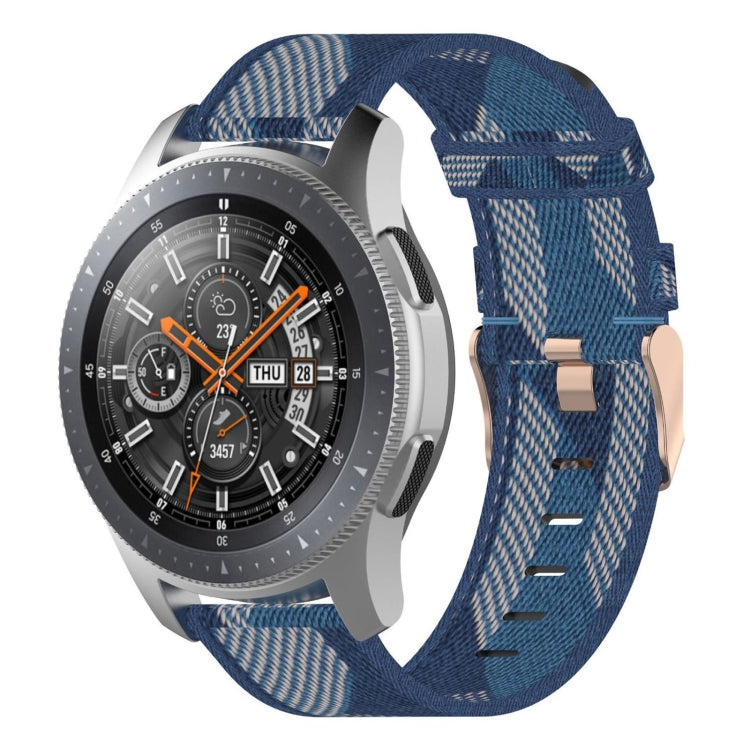 Dây đeo nylon dệt sọc 22mm cho Galaxy Watch 46mm / Gear S3