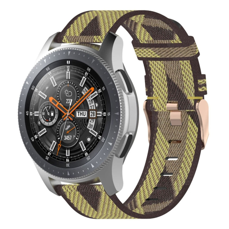 Dây đeo nylon dệt sọc 22mm cho Galaxy Watch 46mm / Gear S3