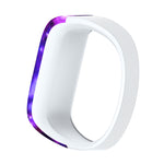 Colourful Feathers Pattern Silicone Sport Watch Band for Garmin Vivofit JR, Size: Large