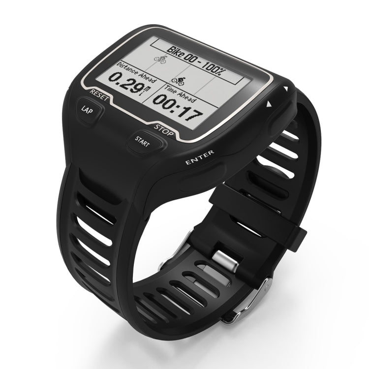 Solid Color Silicone Watch Band for Garmin Forerunner 910XT