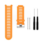 Solid Color Silicone Watch Band for Garmin Forerunner 910XT