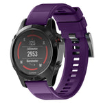 Quick Removable Silicone Watch Band for Fenix 5 22mm