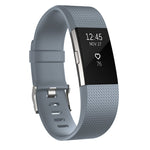 Square Pattern Adjustable Sport Watch Band for FITBIT Charge 2, Size: L, 12.5x8.5cm, L, Coral Red, L, Navy Blue, L, Dark Purple, L, Purple, L, Orange, L, Cyan, L, Pink, L, Red, L, Green, L, Rose Red, L, Grey, L, Sky Blue, L, Blue, L, White, L, Aqua Blu...