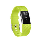 Dây đeo đồng hồ thể thao họa tiết kim cương điều chỉnh được cho FITBIT Charge 2, Kích thước: S, 10.5x8.5cm, S