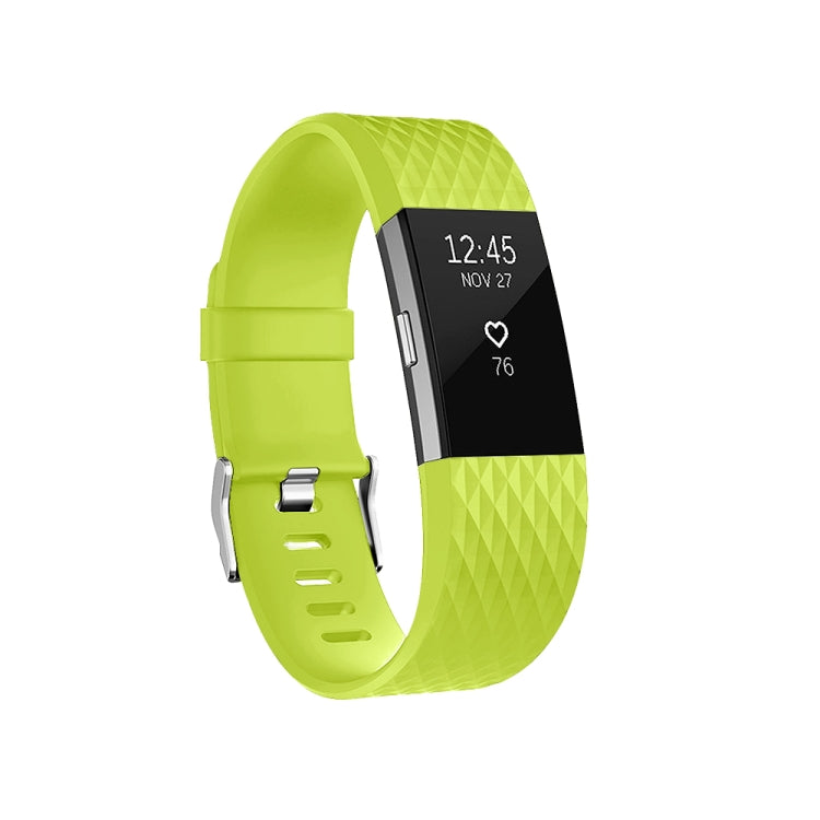 Dây đeo đồng hồ thể thao họa tiết kim cương điều chỉnh được cho FITBIT Charge 2, Kích thước: S, 10.5x8.5cm, S