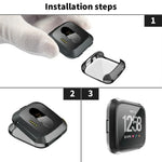Ốp bảo vệ mềm TPU cho Fitbit Versa