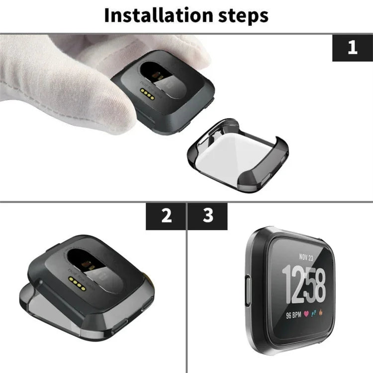 Ốp bảo vệ mềm TPU cho Fitbit Versa