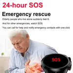 ET310 Đồng Hồ Thông Minh Dây Silicone Màn Hình IPS 1.39 inch Chống Nước IP67, Hỗ Trợ Giám Sát Nhiệt Độ Cơ Thể / ECG, ET310