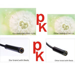 Camera nội soi WiFi HD 2.0MP ống rắn 8mm YPC110 với 8 đèn LED, chống nước IP68, đường kính ống kính 8mm, dây mềm dài 2m