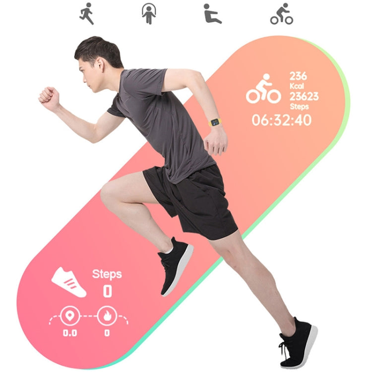 Đồng hồ thông minh Y68M 1.44 inch, hỗ trợ đo nhịp tim, huyết áp, oxy trong máu