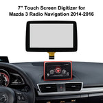 Màn hình cảm ứng điện dung 7 inch cho xe Mazda Axela 2014-2016 BHP1611J0D, cho Mazda Axela 2014-2016