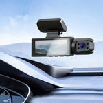 Máy ghi hình lái xe 3.16 inch 1080P HD có tầm nhìn ban đêm với ống kính kép trước và trong xe, Ống kính kép trước và trong xe