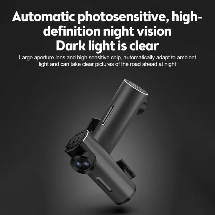 Máy ghi hình lái xe WiFi 1080P HD cho ô tô, Hỗ trợ kết nối APP di động & ghi vòng lặp tự động, Máy ghi hình lái xe WiFi cho ô tô