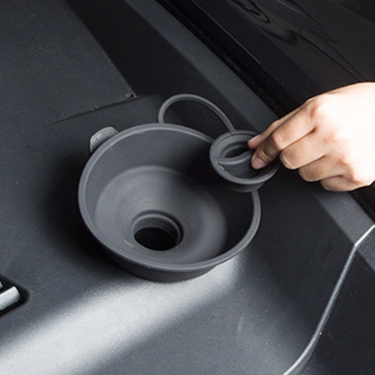 For Tesla Model 3 / Y Car Hood Wiper Water Protection Funnel Glass Water Filling Port Funnel, Glass Water Filling Port Funnel