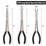 Extended Pointed Nose O-ring Pliers, Size: 5/16 inch, 5/16 inch