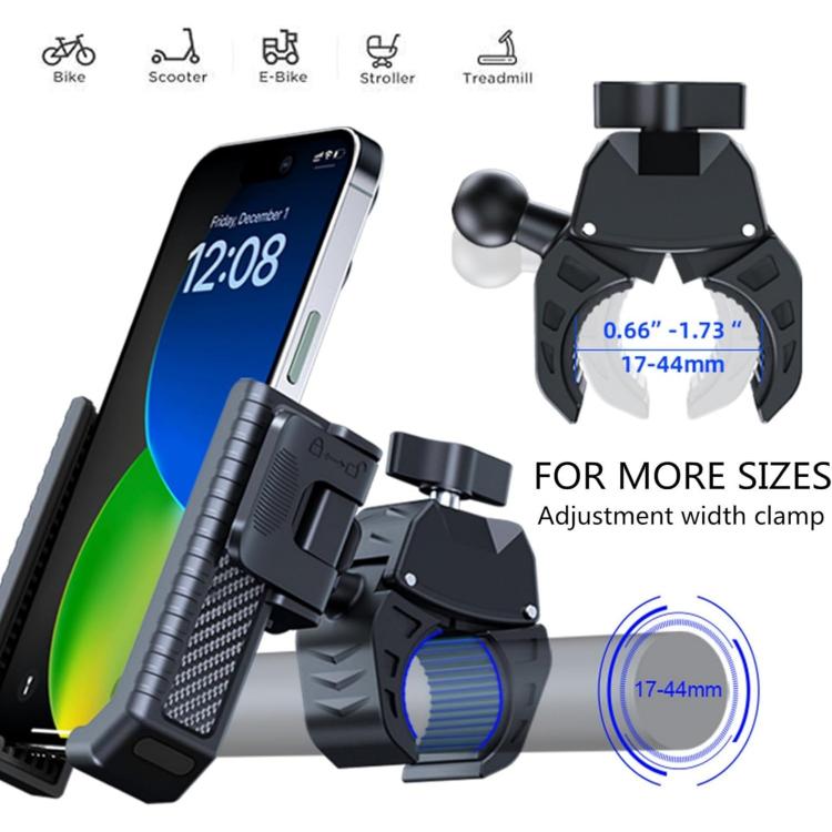 Giá đỡ điện thoại xe scooter chống trượt họa tiết sợi carbon