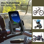 Giá đỡ điện thoại xe scooter chống trượt họa tiết sợi carbon