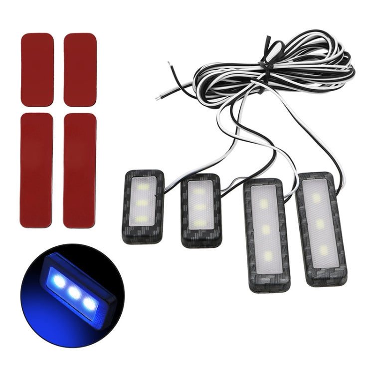 Car 4 in 1 LED Ambient Light Door Decorative Light