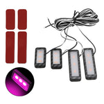 Car 4 in 1 LED Ambient Light Door Decorative Light