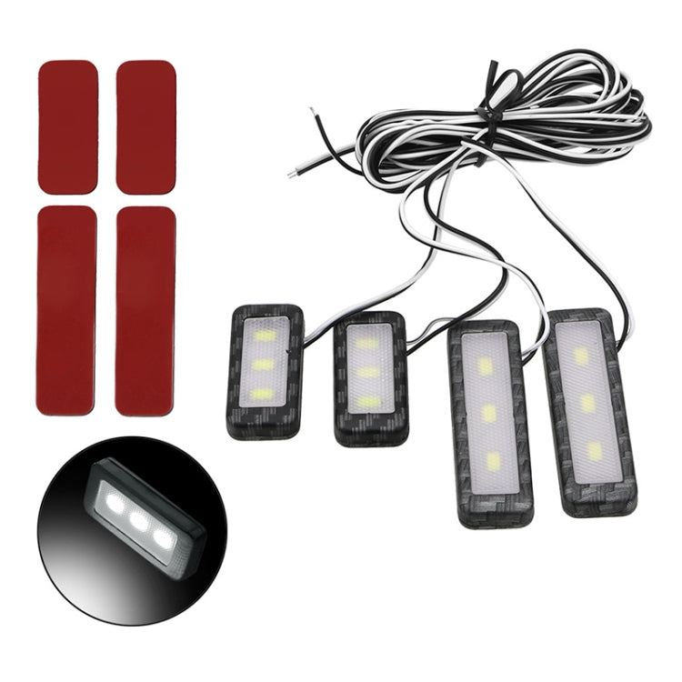 Car 4 in 1 LED Ambient Light Door Decorative Light
