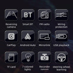 4 inch 800x480P Car Radio Receiver MP5 Player, Support FM & Bluetooth & SD Card with Remote Control, F7805C