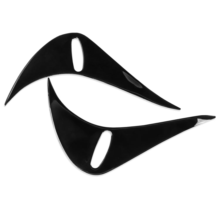 Pair Car Rear Lamp Eyebrow Soft Decorative Sticker for Toyota GT86 2013-2020, For Toyota GT86 2013-2020 Rear