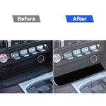 For Ford Mustang 2015-2020 Car Water Cup Holder Upper Decorative Sticker, Left and Right Drive Universal, Water Cup Holder Upper