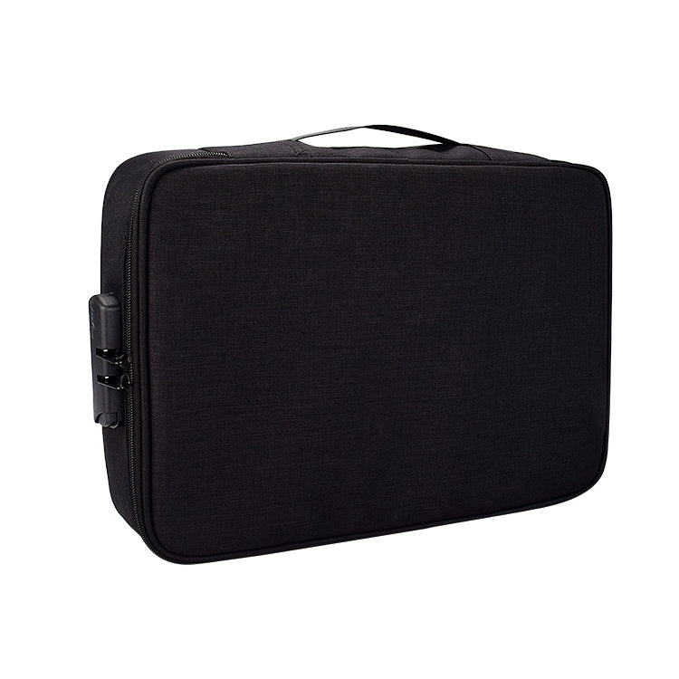 Túi đựng tài liệu nhiều lớp polyester chống nước ZJ02, túi đựng laptop cho mọi kích thước, có khóa mật khẩu