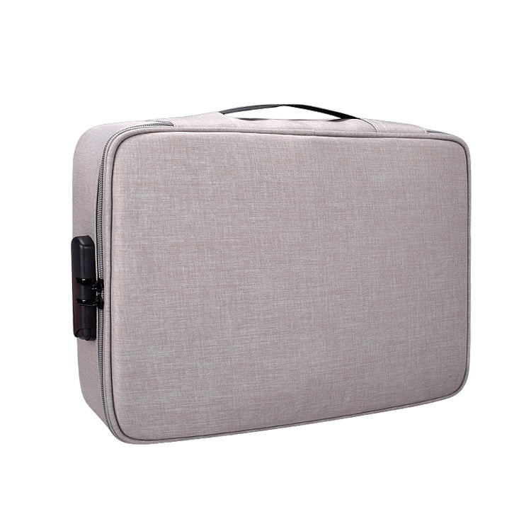 Túi đựng tài liệu nhiều lớp polyester chống nước ZJ02, túi đựng laptop cho mọi kích thước, có khóa mật khẩu