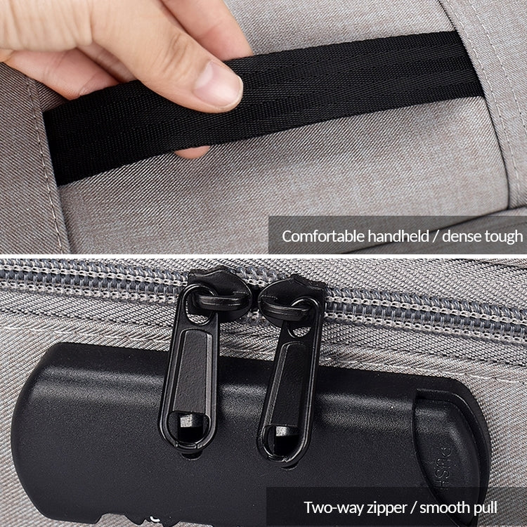 Túi đựng tài liệu nhiều lớp polyester chống nước ZJ02, túi đựng laptop cho mọi kích thước, có khóa mật khẩu
