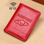 TP-8296 Ví đựng hộ chiếu da đa chức năng chống từ RFID cho du lịch