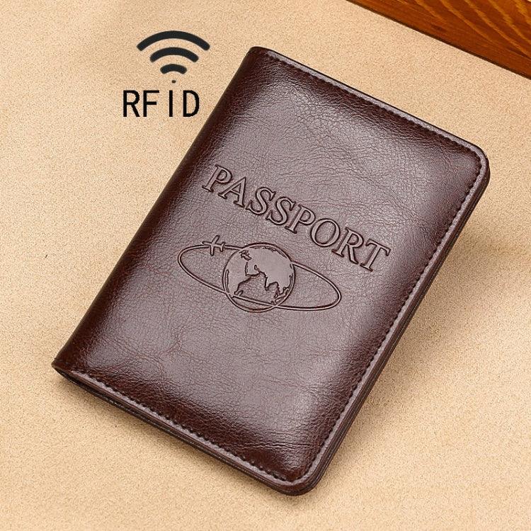 TP-8296 Ví đựng hộ chiếu da đa chức năng chống từ RFID cho du lịch