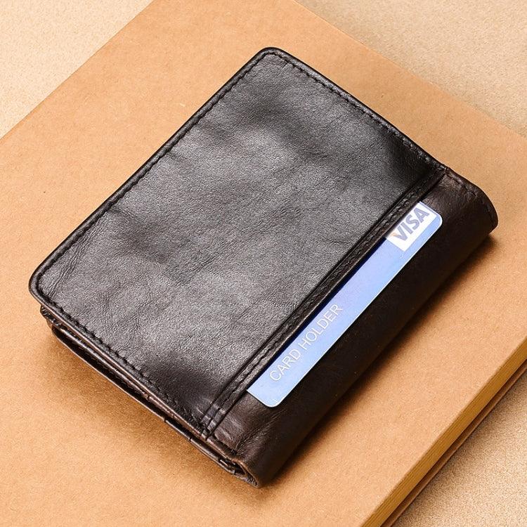 Ví da ngựa điên đa chức năng TP-201, khóa RFID cổ điển, TP-201