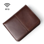 TP-195 Ví da chống thấm đa năng, ví da chống từ RFID