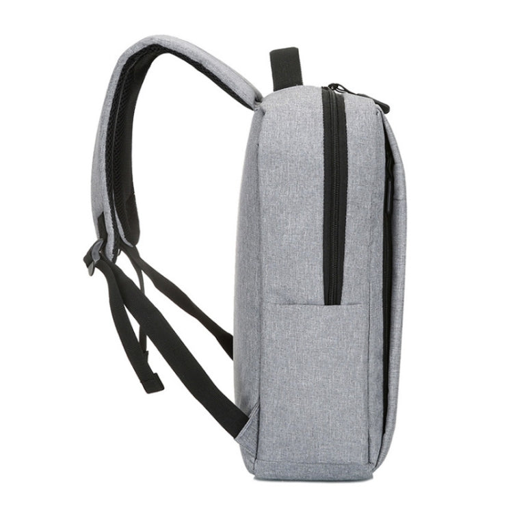 Ba lô công sở vải Oxford chống thấm dung tích lớn POFOKO với thiết kế sạc USB ngoài cho laptop 15.6 inch