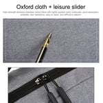 Ba lô công sở vải Oxford chống thấm dung tích lớn POFOKO với thiết kế sạc USB ngoài cho laptop 15.6 inch