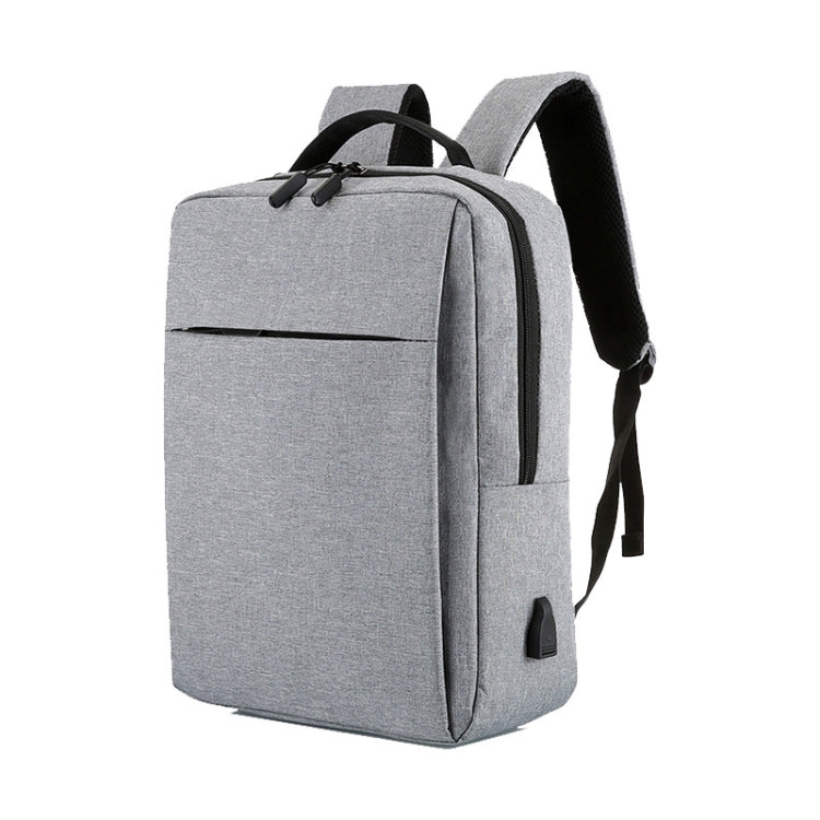 Ba lô công sở vải Oxford chống thấm dung tích lớn POFOKO với thiết kế sạc USB ngoài cho laptop 15.6 inch