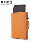 CH0727-1 Bao đựng thẻ đa năng khóa kéo sợi carbon RFID