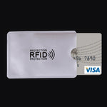 100 cái bao bọc thẻ bảo vệ bằng giấy bạc nhôm chống RFID, túi đựng thẻ an toàn, kích thước: 9.1*6.3cm, CCB1077A, CCB1077B, CCB1077C