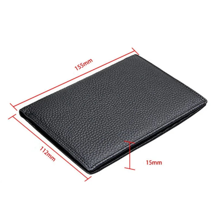 8219 Ví đa chức năng nam chống từ RFID, túi đựng thẻ, bao hộ chiếu, 8219