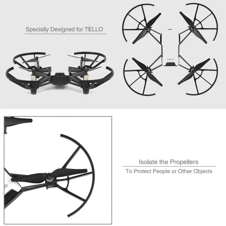 4 Chiếc Vỏ Bảo Vệ Cánh Quạt cho Drone DJI TELLO, Dành cho Vỏ Bảo Vệ Cánh Quạt DJI TELLO