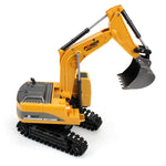 Xe điều khiển từ xa 6 kênh 2.4G 1/24RC máy xúc kim loại kỹ thuật 258-1, Kim loại