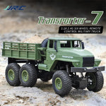 Xe đồ chơi điều khiển từ xa 1:18 2.4Ghz 4 kênh xe tải bọc thép sáu bánh Dongfeng 7, Dongfeng 7 (Xanh), Dongfeng 7 (Vàng)