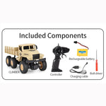 Xe đồ chơi điều khiển từ xa 1:18 2.4Ghz 4 kênh xe tải bọc thép sáu bánh Dongfeng 7, Dongfeng 7 (Xanh), Dongfeng 7 (Vàng)
