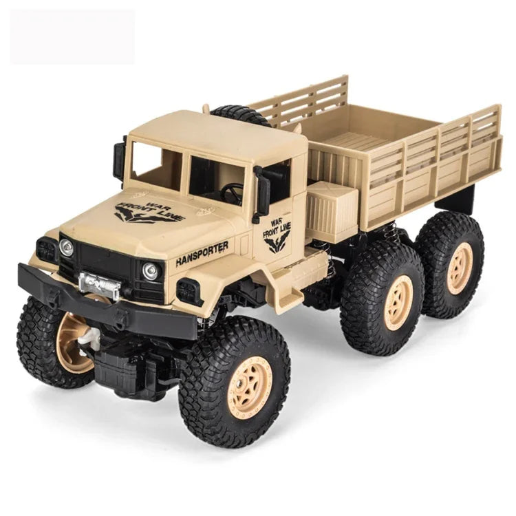 Đồ Chơi Xe Tải Bọc Giáp 6 Bánh Điều Khiển Từ Xa 1:18 2.4Ghz 4 Kênh JJR/C Dongfeng 8, Dongfeng 8 (Xanh Lá), Dongfeng 8 (Vàng)