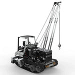 MoFun SW(RC)-010 2.4G Wireless Remote Control 10-channel Side Crane Children DIY Stainless Steel Assembled Toy, SW(RC)-010
