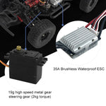 Xe điều khiển từ xa không chổi than FY-08 phiên bản 2.4G 1:12 bốn bánh dẫn động cao tốc, Phích cắm EU